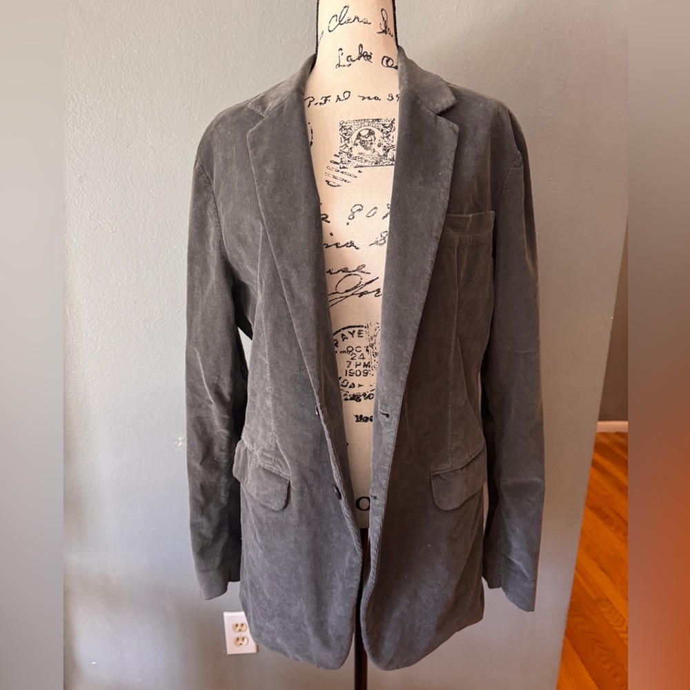 Gray Dsquared2 Velvet Blazer